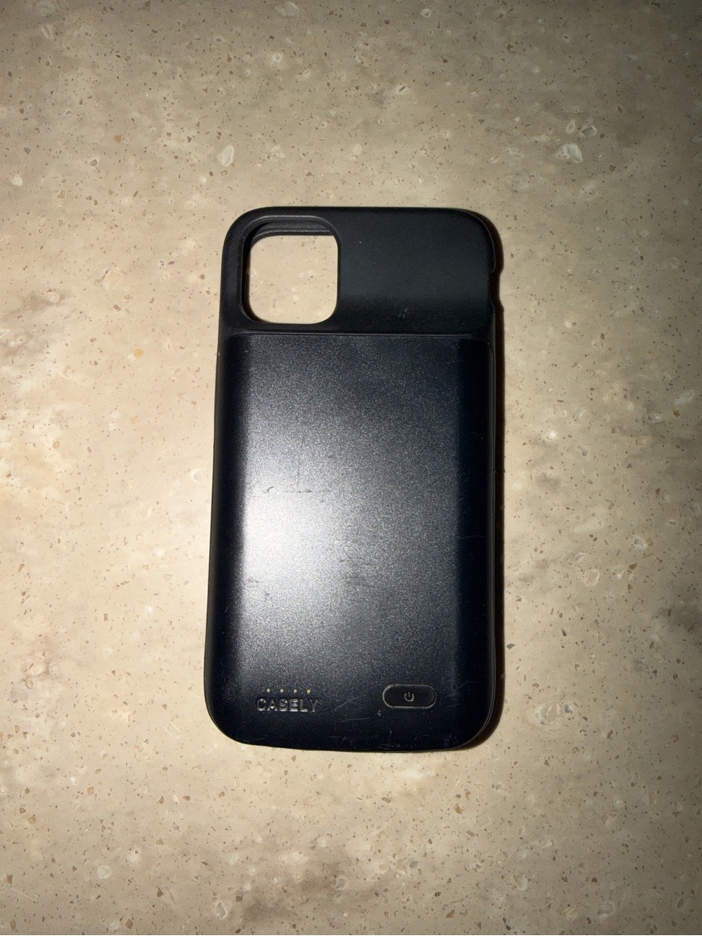 Black Battery Case for iPhone - Slim Protective Power